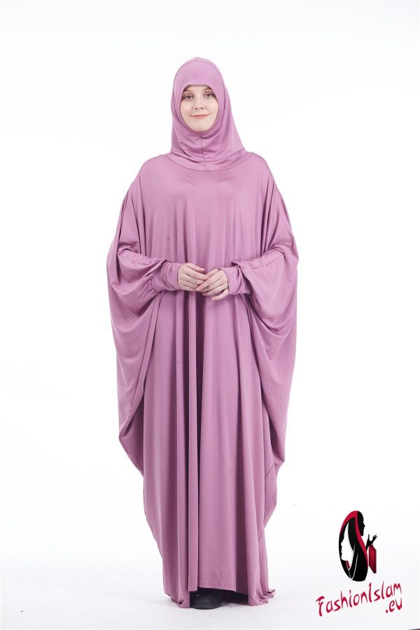 Muslim Women Full Cover Hooded Abaya Long Maxi Dress Islam Prayer Robe Kaftan Jilbab Arabic Ramadan Solid Color Worship Service