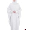 Muslim Women Full Cover Hooded Abaya Long Maxi Dress Islam Prayer Robe Kaftan Jilbab Arabic Ramadan Solid Color Worship Service
