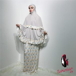 Formal Muslim Prayer Garment Khimar Skirt Set Women Hijab Dress Abaya Jilbab Islamic Clothing Dubai Namaz Musulman Jurken Abayas
