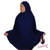 Muslim Large Hijab Scarf Khimar Islamic Jilbab Prayer Clothes Arab Niqab Burqa Ramadan Overhead One Piece Amira Middle East