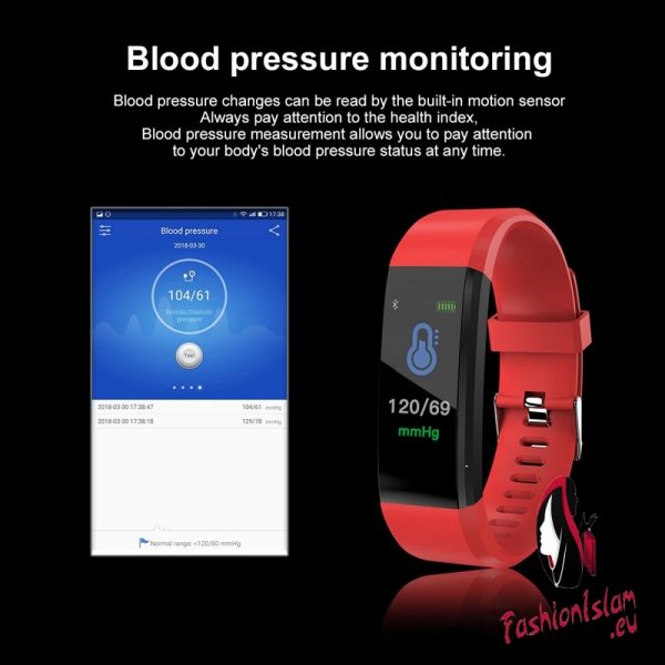 MAFAM New Smart Watch Men Women Heart Rate Monitor Blood Pressure Fitness Tracker Smartwatch Sport Watch for ios android +BOX