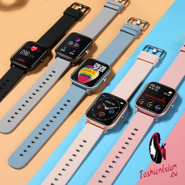 MELANDA 1.4 inch Smart Watch Men Full Touch Fitness Tracker Blood Pressure Smart Clock Women GTS Smartwatch for Xiaomi relogio