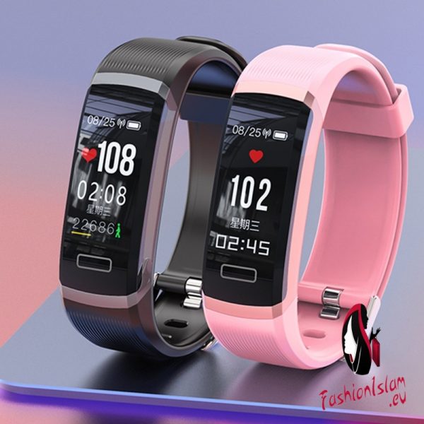 Letike Smart watch men smart Bracelet real-time monitor heart rate & sleeping best Couple Fitness Tracker pink fit women