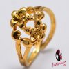 Annayoy Variety Dubai Arab African Small  Gold Color Rings for Girls Arabian Middle East Jewellery Little Bangs Woman Mama Gift