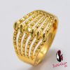 Annayoy Variety Dubai Arab African Small  Gold Color Rings for Girls Arabian Middle East Jewellery Little Bangs Woman Mama Gift