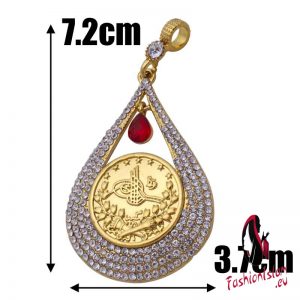 zkd islam Arab Coin Gold Color Turkey Coins