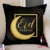Black Eid Al Adha Mubarak Design Pattern Home Decorative Sofa Throw Pillow Case Cartoon Sheep Islamic Moon Art Cushion Cover
