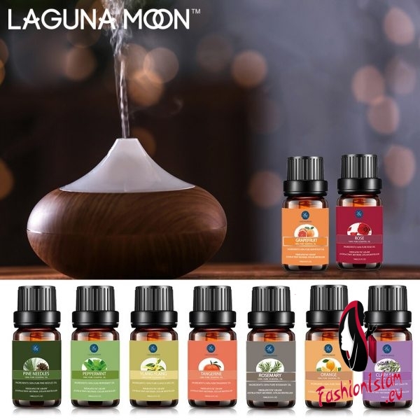 Lagunamoon Cajeput 10ML Pure Essential Oil Massage Diffuser Aroma Pine Needles Thyme Tangerine Black Pepper Clove Cypress Oil