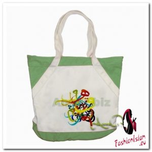 arabic calligraphy 24 Accent Tote Bag