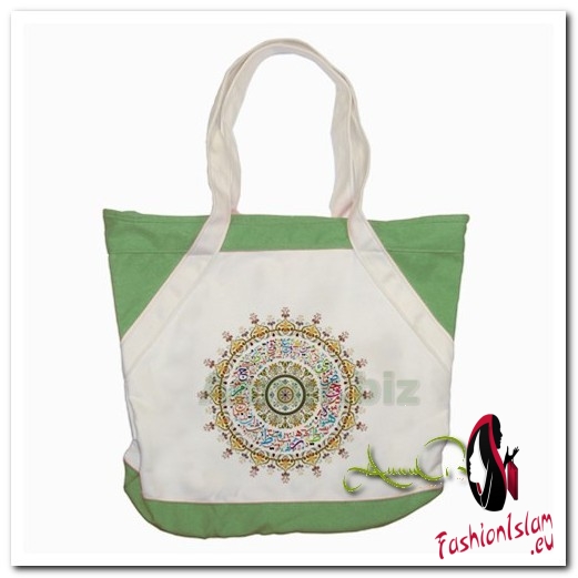 arabic calligraphy 27 Accent Tote Bag